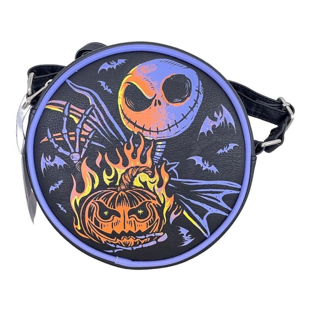 Disney Parks Nightmare Before Christmas Jack 25th Anniversary Crossbody Purse